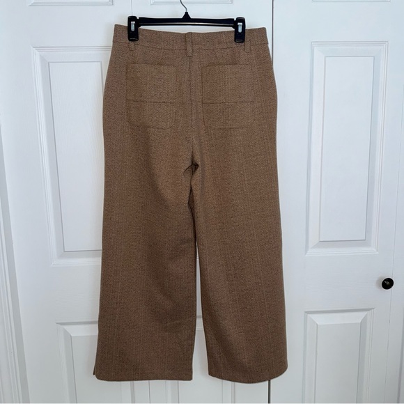 Wit & Wisdom Whitney Ab Solution Slimming Wide Leg Herringbone Pants - 8P - Picture 3 of 16